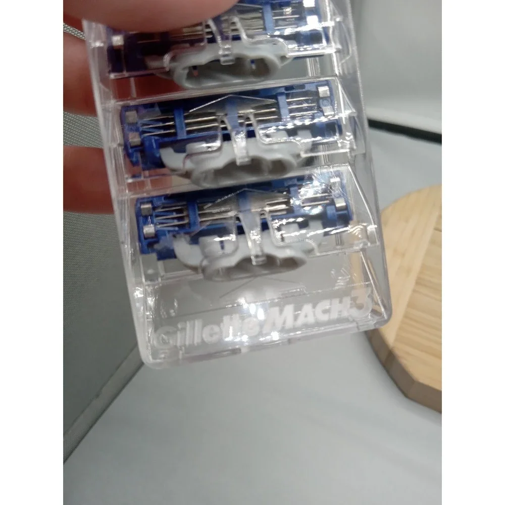 16 Gillette Mach3 Advanced Razor Blade‎ Refill Cartridges Pack Mach 3